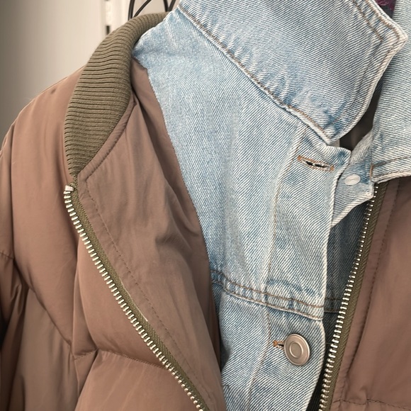 MARANT POLYESTER DENIM PUFFER JACKET - Picture 6 of 12